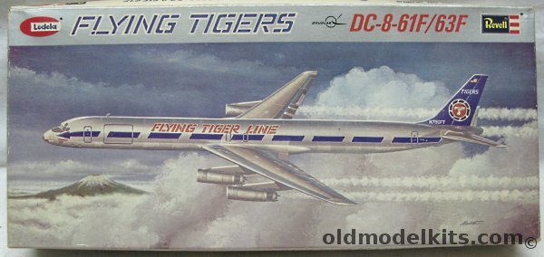 Revell 1/144 Douglas DC-8-61F / DC-8-63F Flying Tigers, H188 plastic model kit